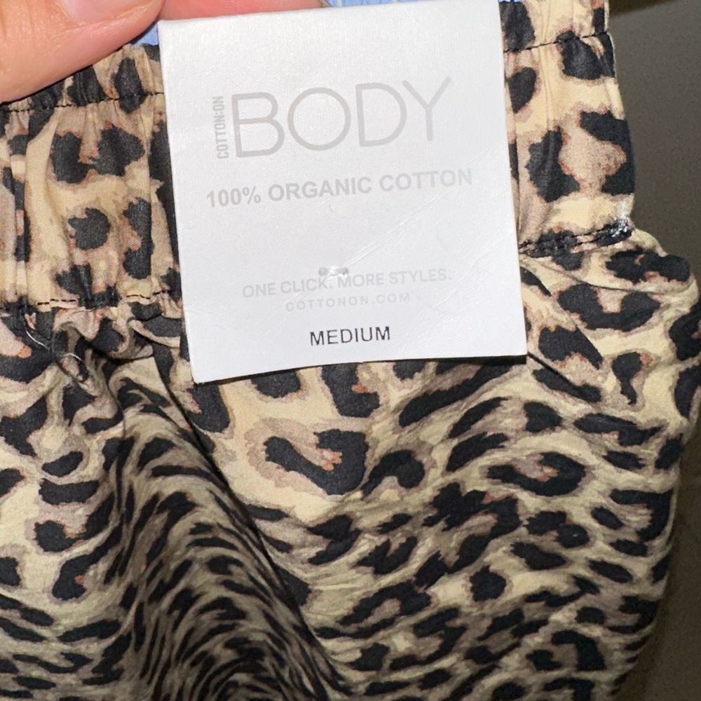 NWT Cotton On Boyfriend Boxer Pant Colour: Taylor Leopard SizeM - Picture 8 of 9